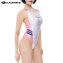 LEOHEX Sporty Color-Block Racing-Style Swimsuit – product image 16