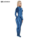LEOHEX Liquid Gloss High-Neck Footed Catsuit – product image 19