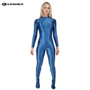 LEOHEX Liquid Gloss High-Neck Footed Catsuit – product image 8