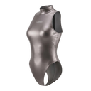 LEOHEX Matte Coated High-Neck Competitive-Style Swimsuit – product image 1