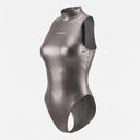 LEOHEX Matte Coated High-Neck Competitive-Style Swimsuit – product image 10