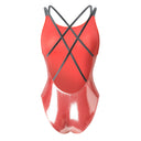 LEOHEX Titanium Gloss Cross-Back LYCRA® High-Cut Swimsuit – product image 10