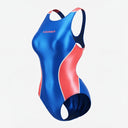LEOHEX Liquid Gloss Sporty Color-Block High-Cut Swimsuit – product image 16