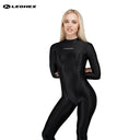 LEOHEX Liquid Gloss High-Neck Footed Catsuit – product image 4
