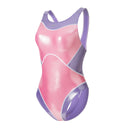 LEOHEX Titanium Gloss LYCRA® Multi-Panel High-Cut Swimsuit – product image 15
