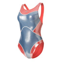 LEOHEX Titanium Gloss LYCRA® Multi-Panel High-Cut Swimsuit – product image 13