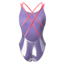 LEOHEX Titanium Gloss Cross-Back LYCRA® High-Cut Swimsuit – product image 4