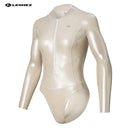 LEOHEX Titanium Gloss Hydra-Guard Long Sleeve Swimsuit – product image 3