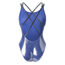LEOHEX Titanium Gloss Cross-Back LYCRA® High-Cut Swimsuit – product image 6