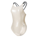 LEOHEX Titanium Gloss Cross-Back LYCRA® High-Cut Swimsuit – product image 11