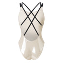 LEOHEX Titanium Gloss Cross-Back LYCRA® High-Cut Swimsuit – product image 12