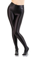 LEOHEX Liquid Gloss High-Shine Footed Leggings – product image 11