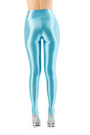 LEOHEX Liquid Gloss High-Shine Footed Leggings – product image 19