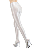 LEOHEX Liquid Gloss High-Shine Footed Leggings – product image 16