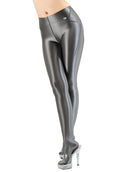 LEOHEX Liquid Gloss High-Shine Footed Leggings – product image 42