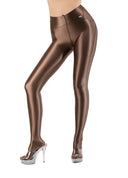 LEOHEX Liquid Gloss High-Shine Footed Leggings – product image 29