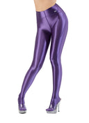 LEOHEX Liquid Gloss High-Shine Footed Leggings – product image 56