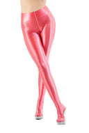LEOHEX Liquid Gloss High-Shine Footed Leggings – product image 23