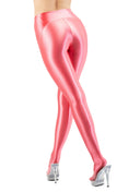LEOHEX Liquid Gloss High-Shine Footed Leggings – product image 26